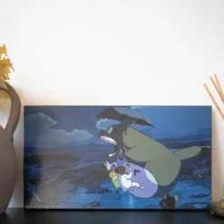 Maison Ghibli Décoration Murale|Tableau Ghibli 04 - Totoro Toupie