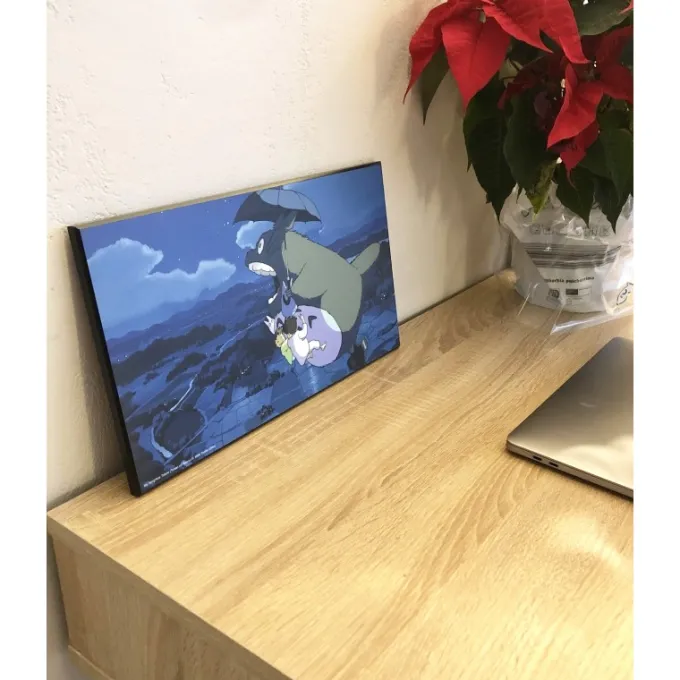 Maison Ghibli Décoration Murale|Tableau Ghibli 04 - Totoro Toupie