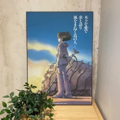Maison Ghibli Décoration Murale|Tableau 35x50 Affiche Japonaise – Nausicäa