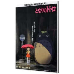 Maison Ghibli Décoration Murale|Tableau 35x50 Affiche Japonaise – Totoro
