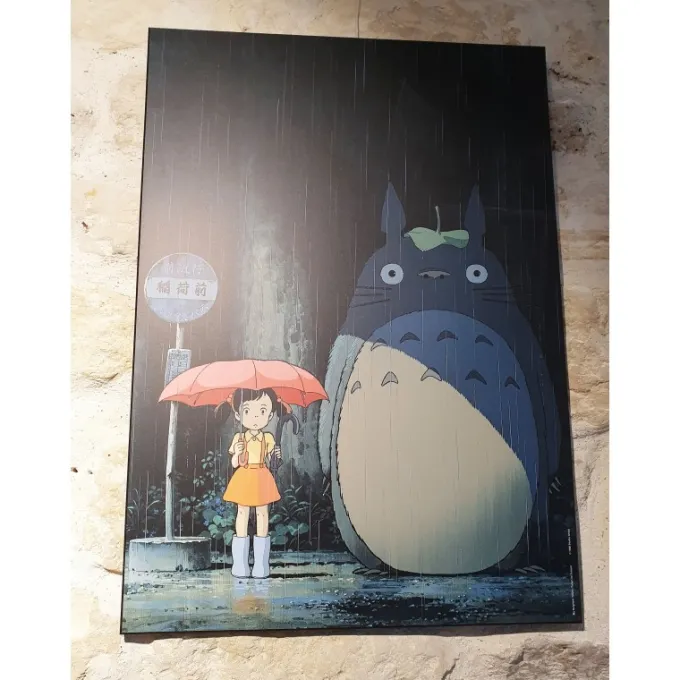 Maison Ghibli Décoration Murale|Tableau 35x50 Ghibli - Mon Voisin Totoro