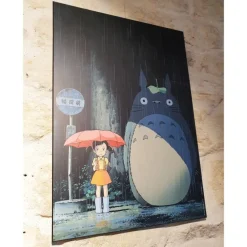 Maison Ghibli Décoration Murale|Tableau 35x50 Ghibli - Mon Voisin Totoro