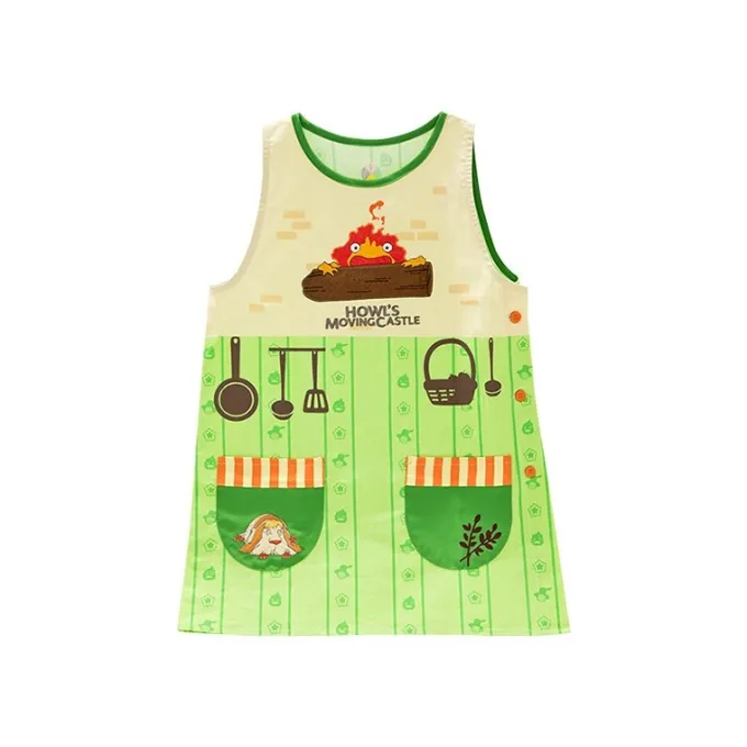 Maison Ghibli Cuisine Et Table|Tablier Calcifer 84 x 61,5 cm - Le Château ambulant