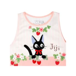 Maison Ghibli Cuisine Et Table|Tablier Jiji Fraises 84 x 61,5 cm - Kiki la petite sorcière