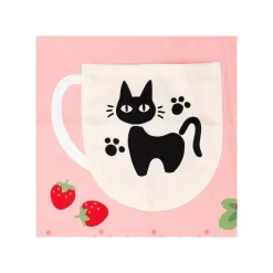 Maison Ghibli Cuisine Et Table|Tablier Jiji Fraises 84 x 61,5 cm - Kiki la petite sorcière