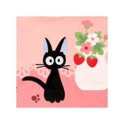 Maison Ghibli Cuisine Et Table|Tablier Jiji Fraises 84 x 61,5 cm - Kiki la petite sorcière