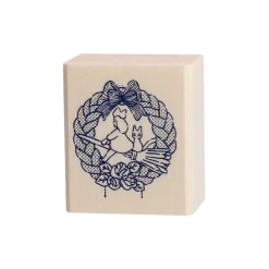 Maison Ghibli Petit Matériel|Tampon en bois Couronne de pain - Kiki la petite sorcière
