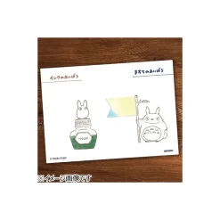 Maison Ghibli Petit Matériel|Tampon en bois Noiraudes & Pinceau - Mon Voisin Totoro