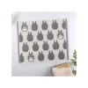 Maison Ghibli Linge De Maison|Tapis de Bain Silhouette Totoro Gris 50x60 cm - Mon Voisin Totoro