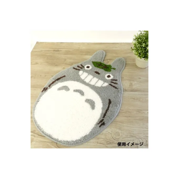 Maison Ghibli Tapis|Tapis Totoro Feuille 65x48 cm - Mon Voisin Totoro