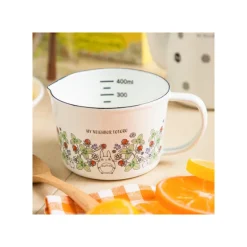 Maison Ghibli Cuisine Et Table|Tasse à mesurer émail Noiraudes 450ml - Mon Voisin Totoro