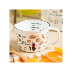Maison Ghibli Cuisine Et Table|Tasse à mesurer émail Viennoiseries 450ml - Kiki la petite sorcière