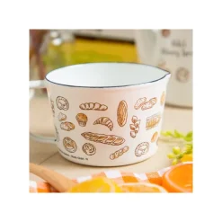 Maison Ghibli Cuisine Et Table|Tasse à mesurer émail Viennoiseries 450ml - Kiki la petite sorcière