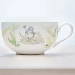 Maison Ghibli Cuisine Et Table|Tasse à soupe Totoro sur une feuille - Mon Voisin Totoro