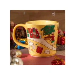 Maison Ghibli Cuisine Et Table|Tasse céramique Chasse au chat - Si tu tends l'oreille