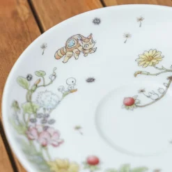 Maison Ghibli Cuisine Et Table|Tasse et Sous Tasse Totoro Fraise - Mon Voisin Totoro