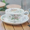 Maison Ghibli Cuisine Et Table|Tasse et Sous Tasse Totoro Liseron - Mon Voisin Totoro