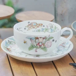 Maison Ghibli Cuisine Et Table|Tasse et Sous Tasse Totoro Liseron - Mon Voisin Totoro
