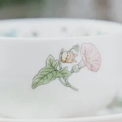 Maison Ghibli Cuisine Et Table|Tasse et Sous Tasse Totoro Liseron - Mon Voisin Totoro