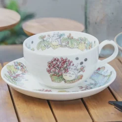Maison Ghibli Cuisine Et Table|Tasse et Sous Tasse Totoro Viorne - Mon Voisin Totoro