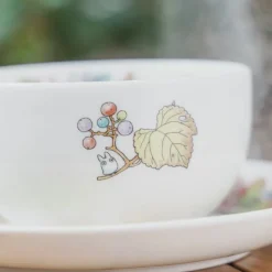 Maison Ghibli Cuisine Et Table|Tasse et Sous Tasse Totoro Viorne - Mon Voisin Totoro