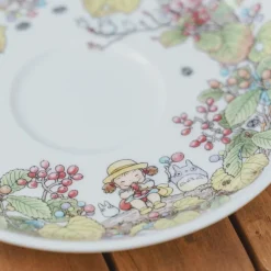 Maison Ghibli Cuisine Et Table|Tasse et Sous Tasse Totoro Viorne - Mon Voisin Totoro