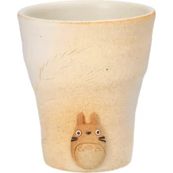 Maison Ghibli Cuisine Et Table|Tasse faite main blanche Shigariki Totoro - Mon voisin Totoro
