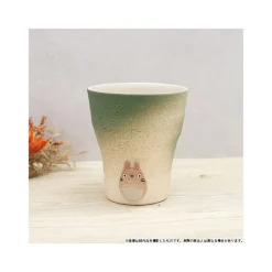 Maison Ghibli Cuisine Et Table|Tasse faite main verte Shigariki Totoro - Mon voisin Totoro