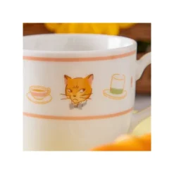 Maison Ghibli Cuisine Et Table|Tasse Heure du thé & Chats - Le Royaume des chats