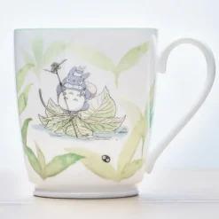 Maison Ghibli Cuisine Et Table|Tasse Totoro sur une feuille - Mon Voisin Totoro