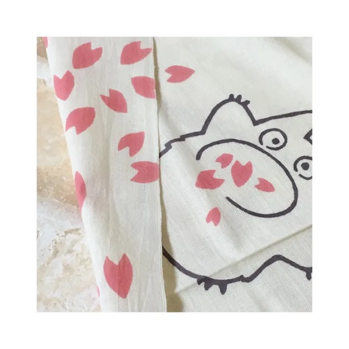 Maison Ghibli Linge De Maison|Textile|Tenugi Cerisiers en fleurs - Mon Voisin Totoro