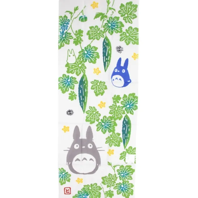 Maison Ghibli Linge De Maison|Textile|Tenugi Totoros perdus dans les feuilles - Mon Voisin Totoro