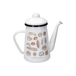 Maison Ghibli Cuisine Et Table|Théière émail Viennoiseries 1,1l - Kiki la petite sorcière