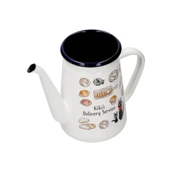 Maison Ghibli Cuisine Et Table|Théière émail Viennoiseries 1,1l - Kiki la petite sorcière
