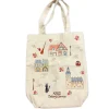 Maison Ghibli Sacs|Tote bag avec patch Ville de Kiki  - Kiki la petite sorcière