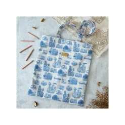 Maison Ghibli Sacs|Tote bag Bleu Nostalgie - Si tu tends l'oreille