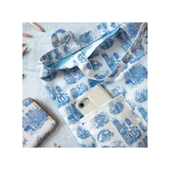 Maison Ghibli Sacs|Tote bag Bleu Nostalgie - Si tu tends l'oreille
