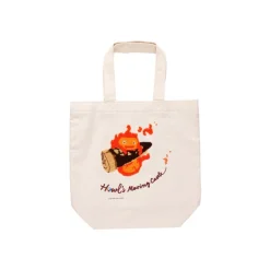Maison Ghibli Sacs|Tote bag Brodé Calcifer - Le Château ambulant