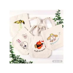 Maison Ghibli Sacs|Tote bag Brodé Hinh Volant - Le Château ambulant