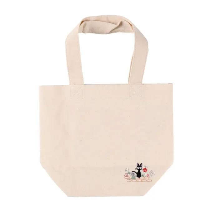 Maison Ghibli Sacs|Tote bag Jiji Au milieu des fleurs - Kiki la petite sorcière