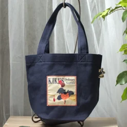Maison Ghibli Sacs|Tote bag La nuit du départ - Kiki la petite sorcière