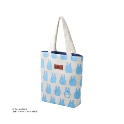 Maison Ghibli Sacs|Tote bag Silhouette Totoro Bleu - Mon Voisin Totoro