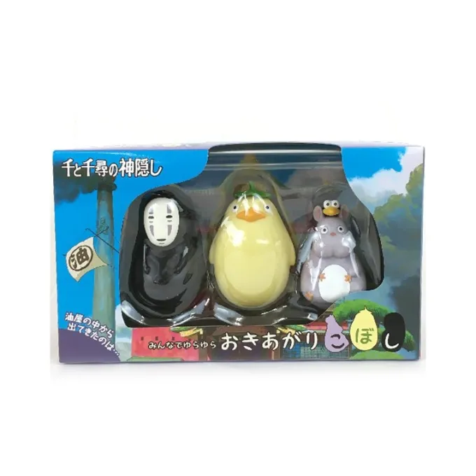 Maison Ghibli Jouets|Trois Figurines à Collectionner - Le Voyage de Chihiro