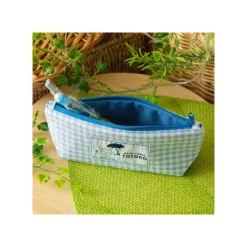 Maison Ghibli Classement|Trousse bleue à carreaux - Mon Voisin Totoro