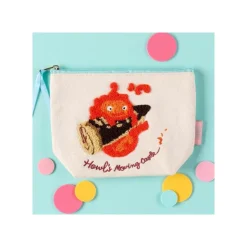 Maison Ghibli Classement|Trousse brodée Calicifer - Le Château ambulant