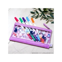 Maison Ghibli Classement|Trousse transparente Violette - Kiki la petite sorcière