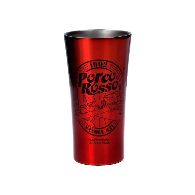 Maison Ghibli Cuisine Et Table|Tumbler Metal 400 Ml Qui Est Incroyable ? - Porco Rosso