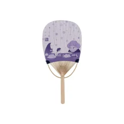 Maison Ghibli Accessoires|Éventail Bamboo Chihiro & No Face - Le Voyage de Chihiro