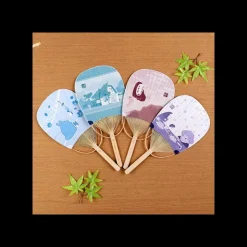 Maison Ghibli Accessoires|Éventail Bambou Totoro Volant - Mon Voisin Totoro