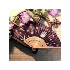Maison Ghibli Accessoires|Éventail Belles de Jours et Lucioles - Mon Voisin Totoro